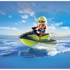 Bateau de pompier et scooter des mers Playmobil Action heroes 71464
