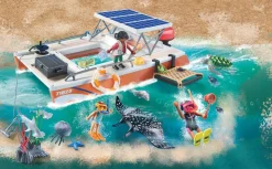 Bateau surveillance des récifs Playmobil Wiltopia 71623