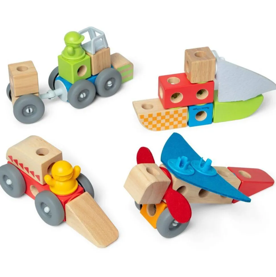 Blockables 54 pièces Les véhicules - Melissa & Doug