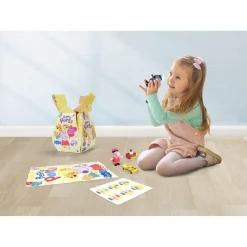 Boite Surprise Peppa Pig avec figurines, stickers et poster