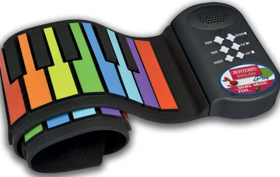 Bontempi - Clavier Coloré 37 Touches Roll Up