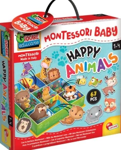 Boîte Montessori Baby Avec 67 Pièces Et Compartiments