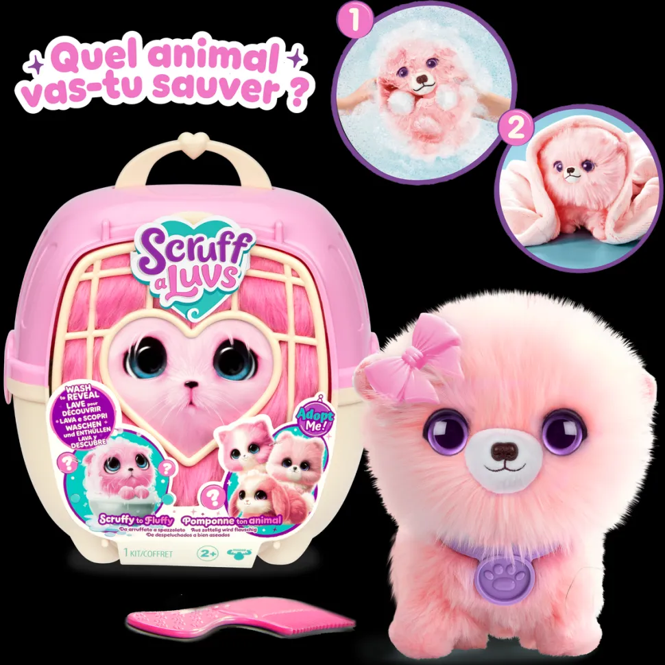 Boule de poils rose - Scruff a luvs