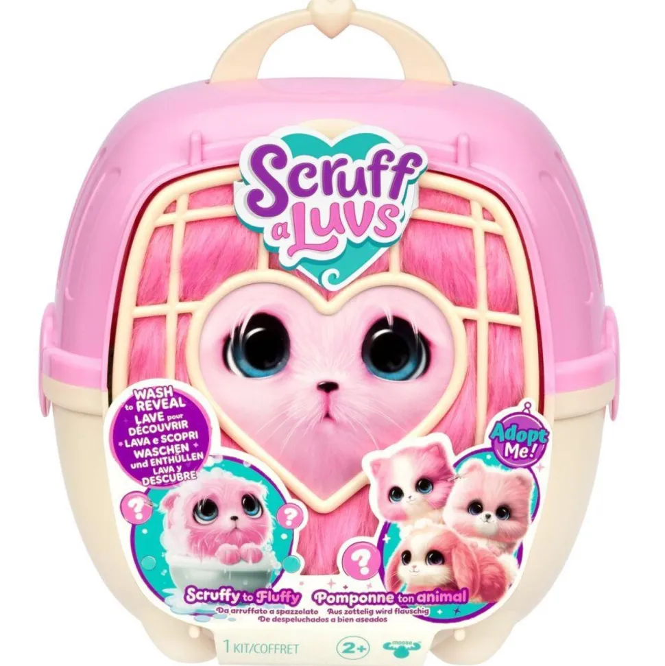 Boule de poils rose - Scruff a luvs