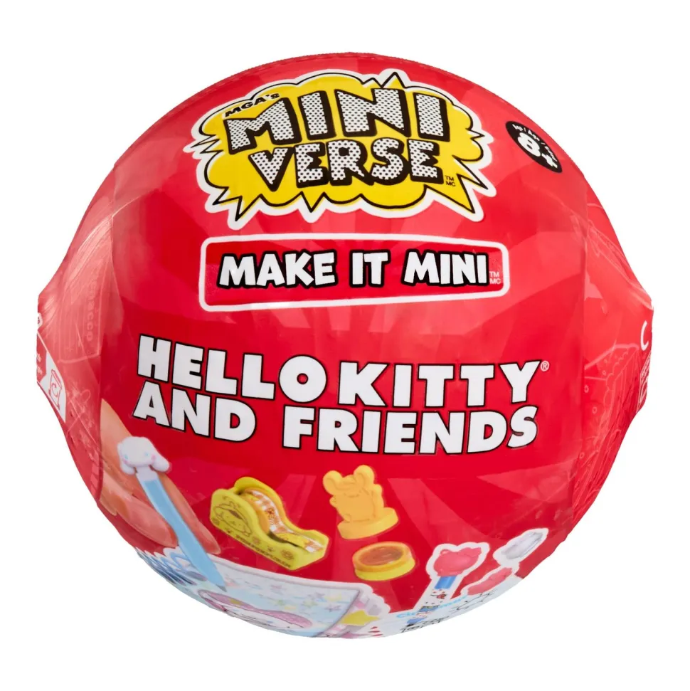 Boule MiniVerse Make it mini Hello Kitty papeterie