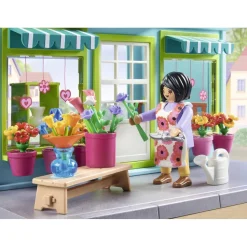 Boutique de fleuriste et salon de thé PLAYMOBIL MY LIFE 71807