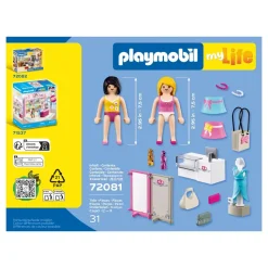 Boutique de mode - Playmobil My Life 72081