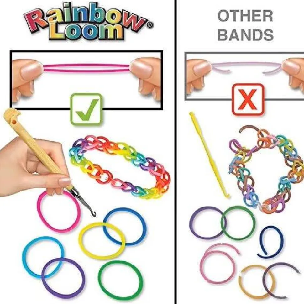 Bracelet Rainbow Loom Original - Loomi Pals