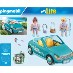 Cabriolet, jeunes filles et accessoires Playmobil My Life 71809