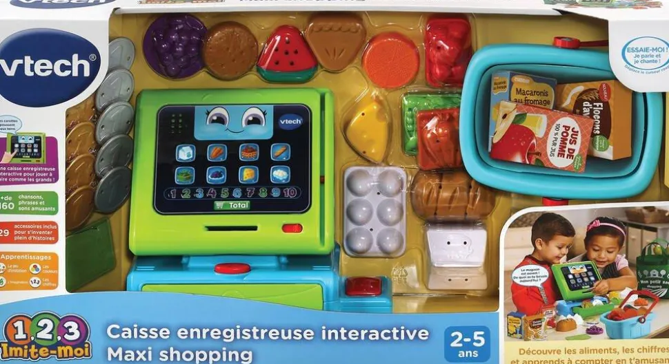 Caisse Enregistreuse Interactive Maxi Shopping Vtech