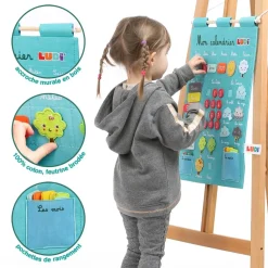 Calendrier Basic bleu
