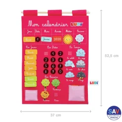 Calendrier Basic rose