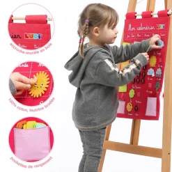 Calendrier Basic rose
