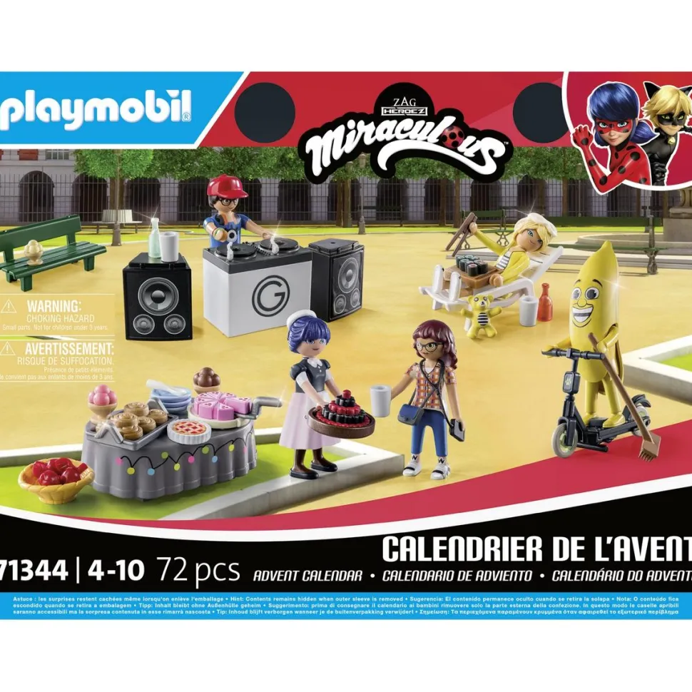Calendrier de l'Avent Miraculous Pique-nique Paris Playmobil Miraculous 71344