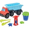 Camion benne 58 cm avec remorque garnie plage
