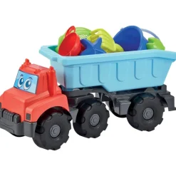 Camion benne 58 cm avec remorque garnie plage