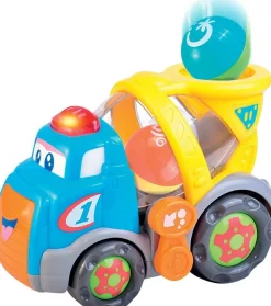 Camion De Transport Avec Balles Colorées
