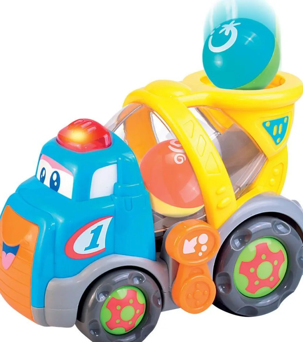 Camion De Transport Avec Balles Colorées