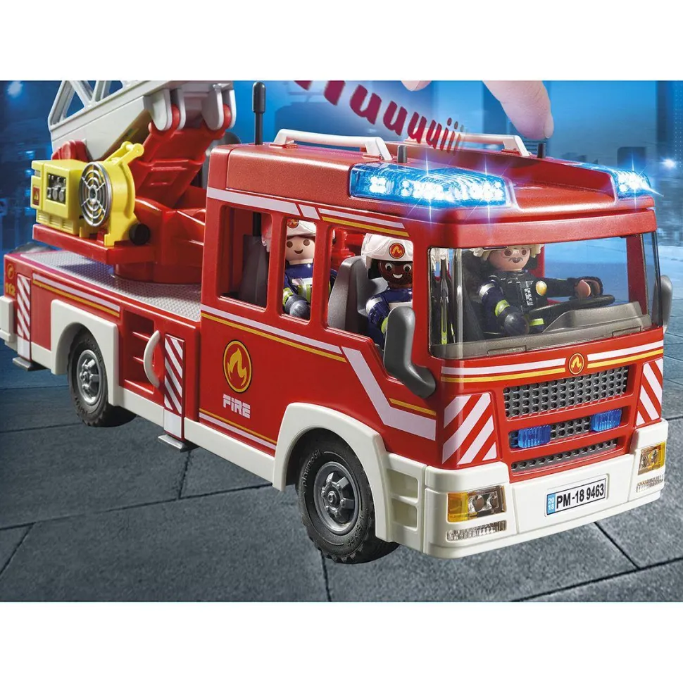 Camion pompiers échelle pivotante Playmobil City Action 9463