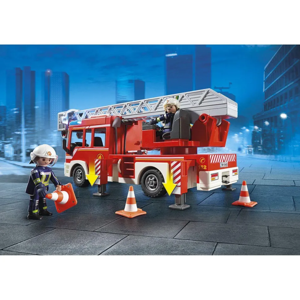 Camion pompiers échelle pivotante Playmobil City Action 9463