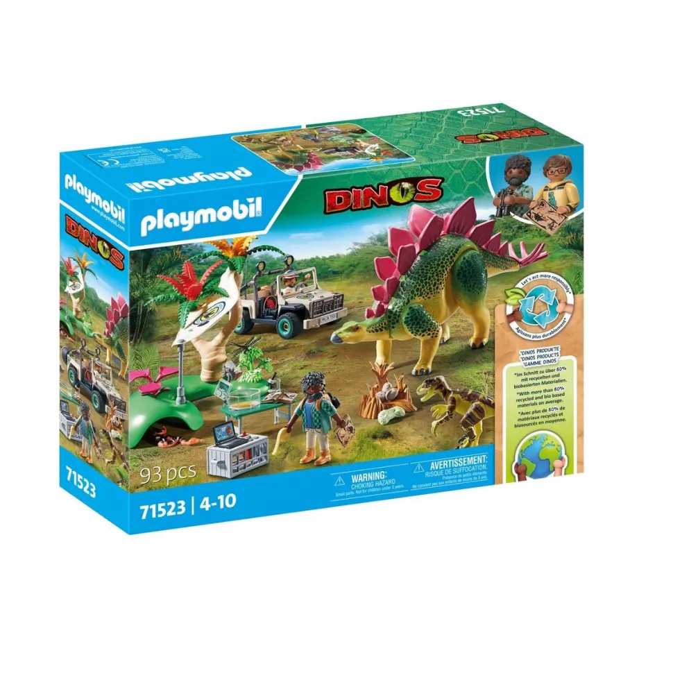 Campement des explorateurs dinosaures - Playmobil Dinos 71523