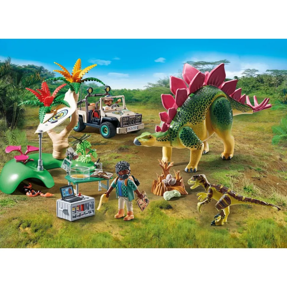 Campement des explorateurs dinosaures - Playmobil Dinos 71523