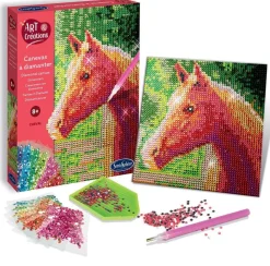 Canevas Diamanter Cheval Art Créations