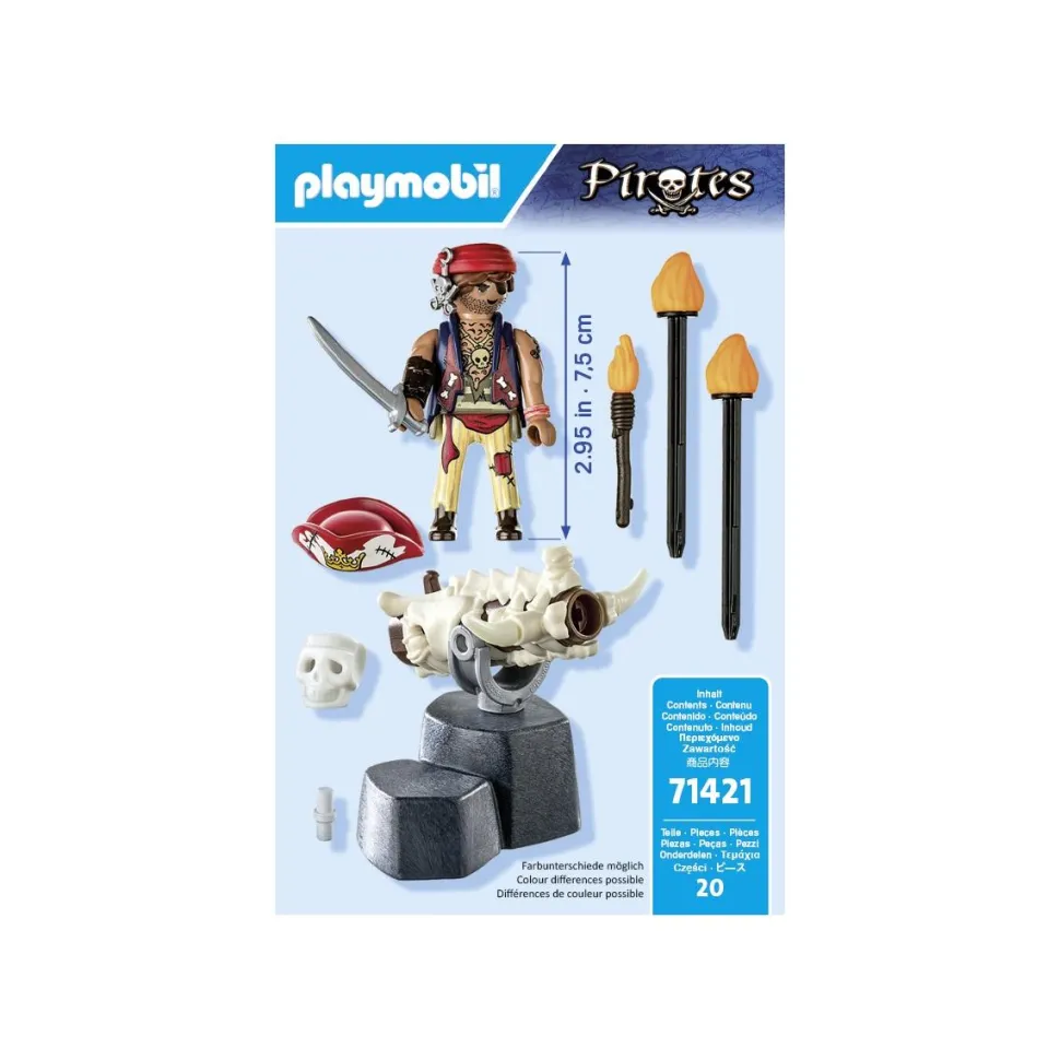 Canonnier des pirates Playmobil 71421