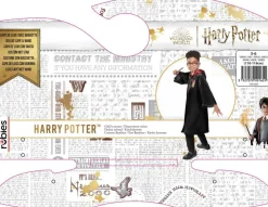 Cape Luxe et baguette Harry Potter - Taille 5-6 ans