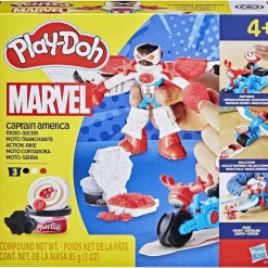 Captain america Moto tranchante Play-Doh Marvel