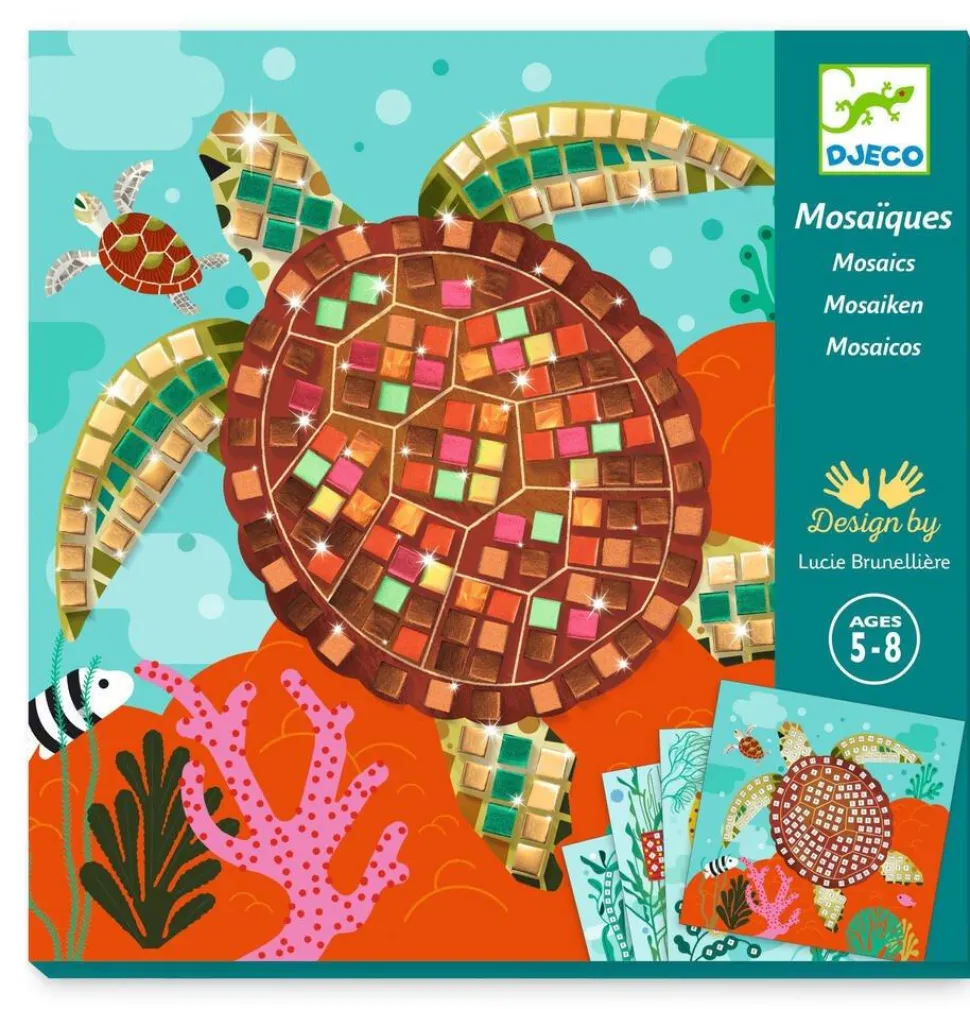 Caraïbes - Coffret 4 mosaïques