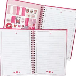 Carnet avec stylos Cœur Penfection