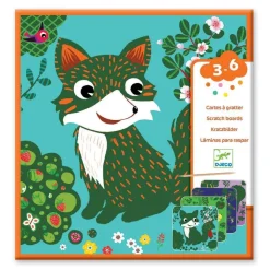 Cartes À Gratter - Petites Bêtes De Djeco