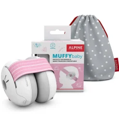 Casque anti-bruit pour bébé - Muffy baby rose