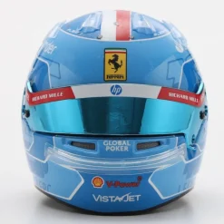 Casque Charles Leclerc 1:5 version deluxe - Ferrari - GP F1 Miami 2024
