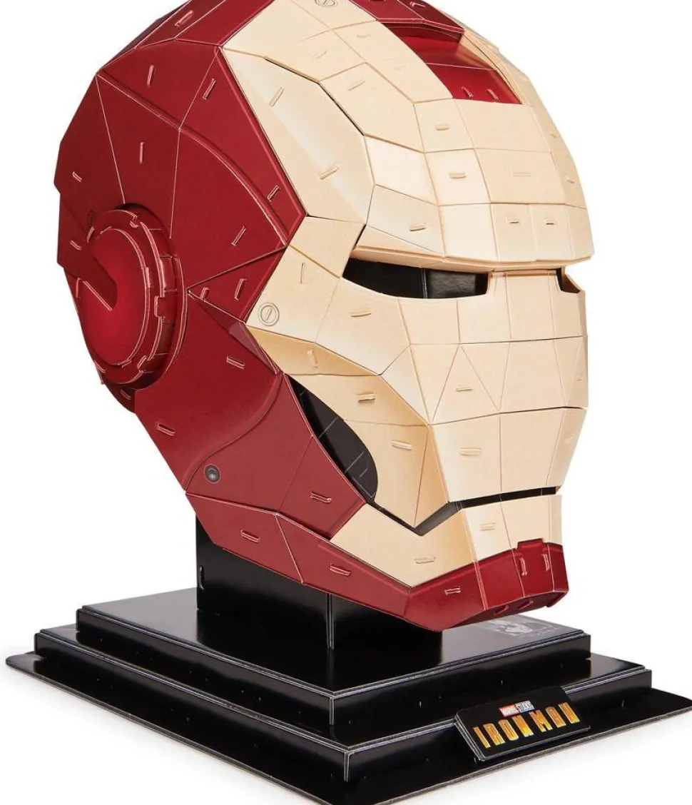 Casque Marvel Iron Man puzzle 4d Build