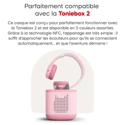 Casque Tonies Bluetooth Rose fleur