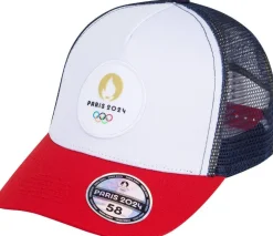 Casquette Trucker 3d Aux Couleurs Des Jo Paris 2024