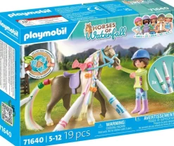Cavalière avec crinière à colorier - Playmobil Horses of the Waterfall 71640