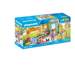Centre de soin : 8 chiens et soigneur Playmobil My Life 71743