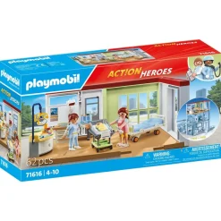 Chambre de maternité Playmobil Action Heroes 71616