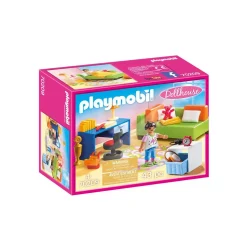 Chambre d'enfant avec canapé-lit Playmobil Dollhouse 70209
