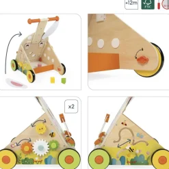 Chariot pousseur activité Lapin