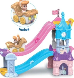 Chateau Toboggan enchanté Tut Tut Bolides Disney Princesse