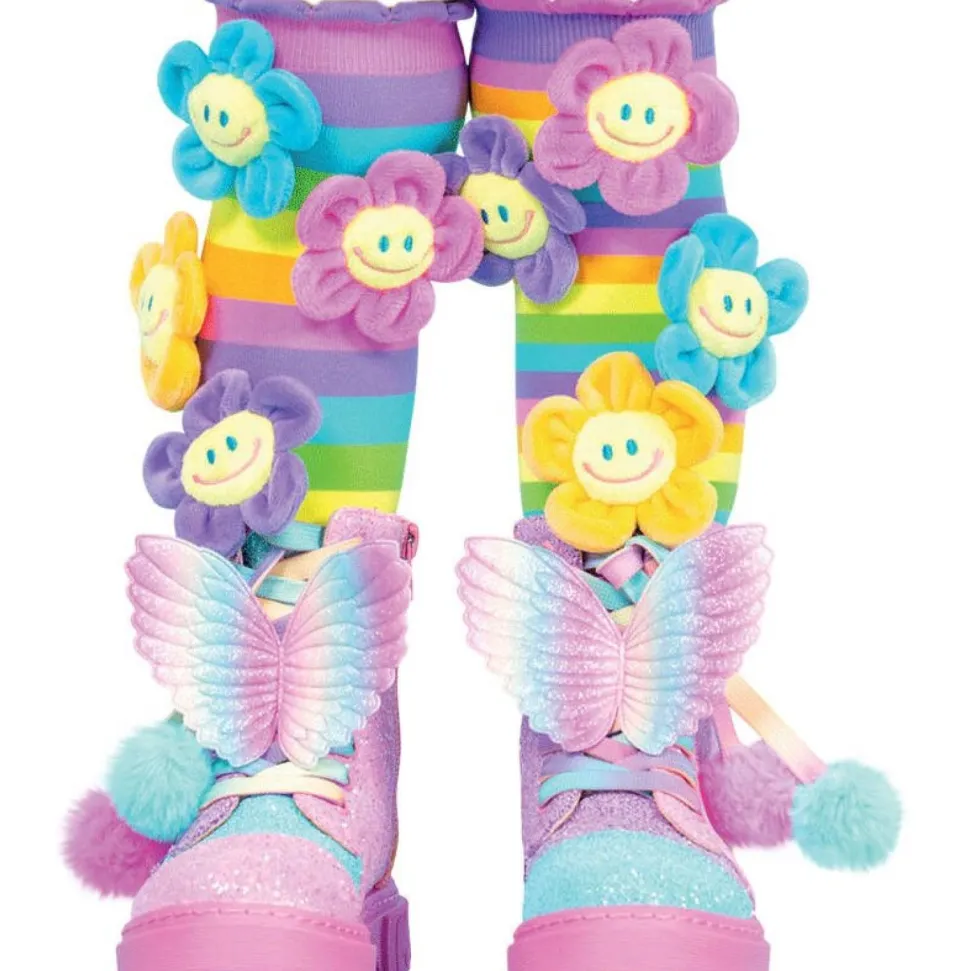 Chaussettes à fleurs