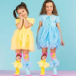 Chaussettes Belle et Cendrillon - Disney Princesses