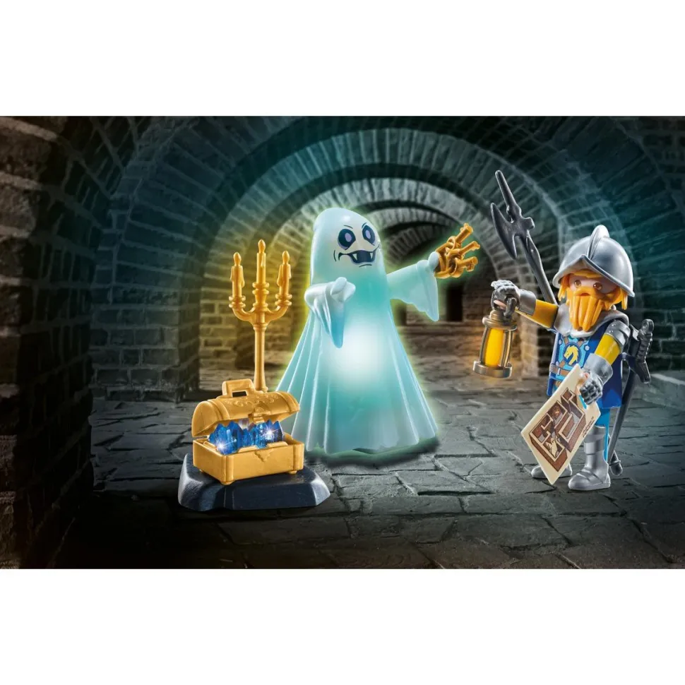 Chevalier et fantôme effets lumineux multicolores Starter Pack PLAYMOBIL Novelmore 71797