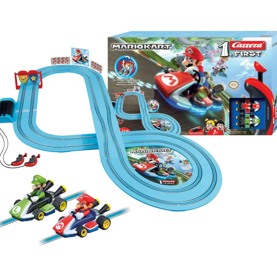 Circuit Carrera first Mario Kart - Mario vs Luigi