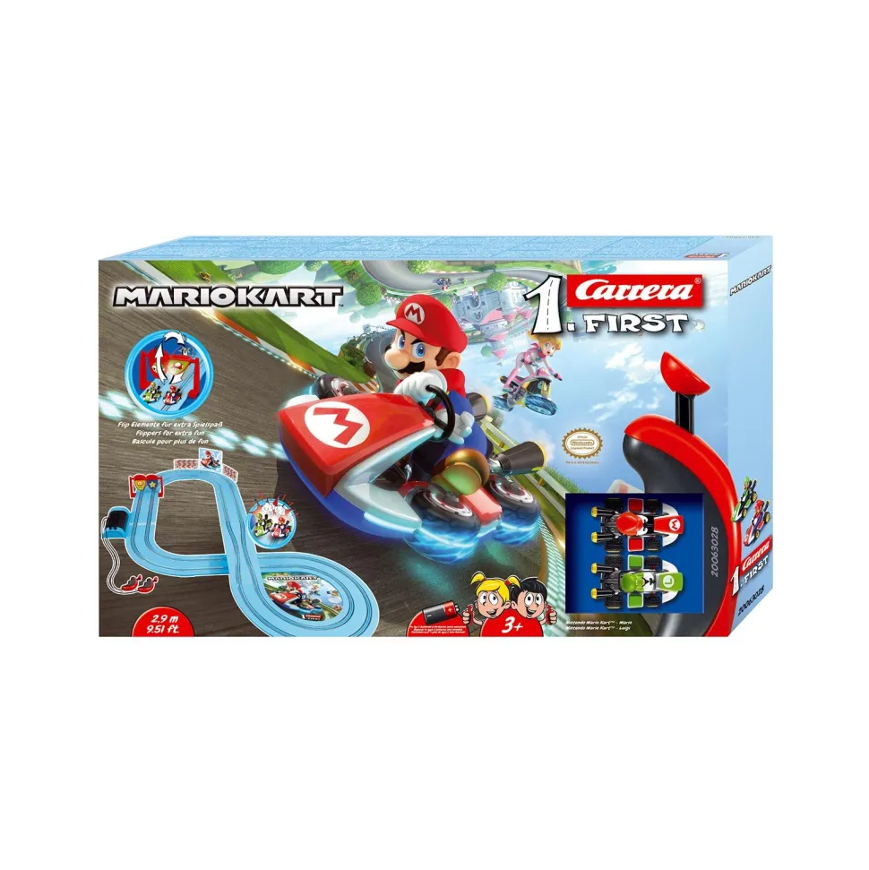 Circuit Carrera first Mario Kart - Mario vs Luigi