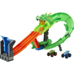 Circuit démolition du dragon - Hot Wheels Monster Truck